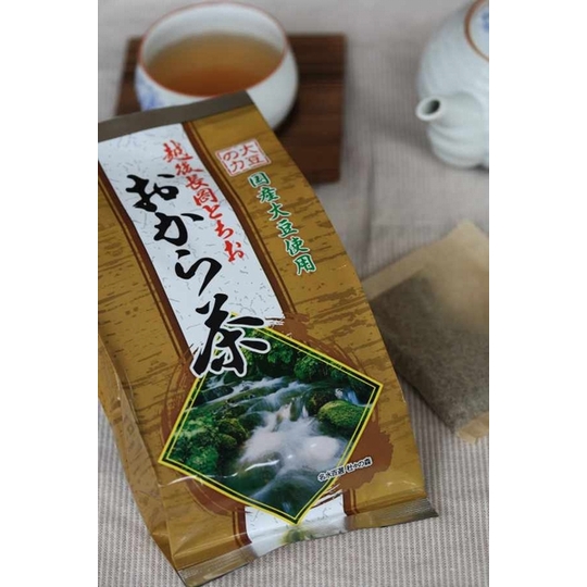 【送料無料】おから茶　国産大豆100% (4gティーバッグ20個) 6個セット