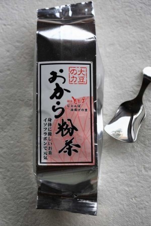 おから茶(バラ粉詰め )130g　(国産大豆100%)送料別途